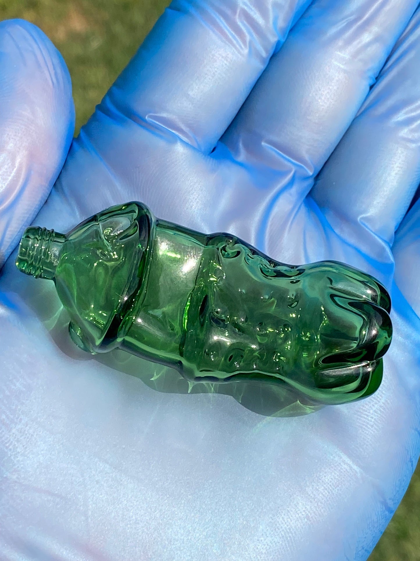 Crushed Sprite Bottle Pendant